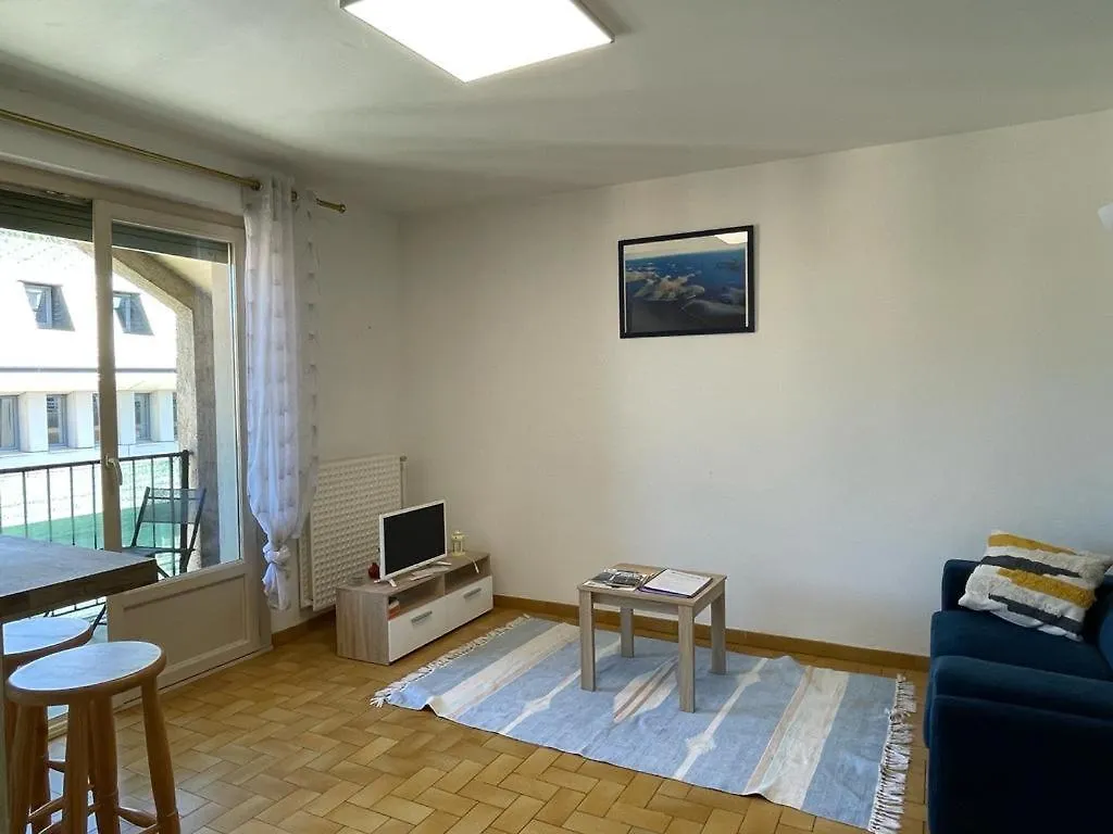 T1 4Eme Etage, Balcon, Centre Ville Avec Vue Gap Apartment